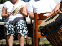 Drum Circle a Fagana